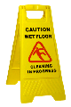 Sign: H/Duty Wet Floor